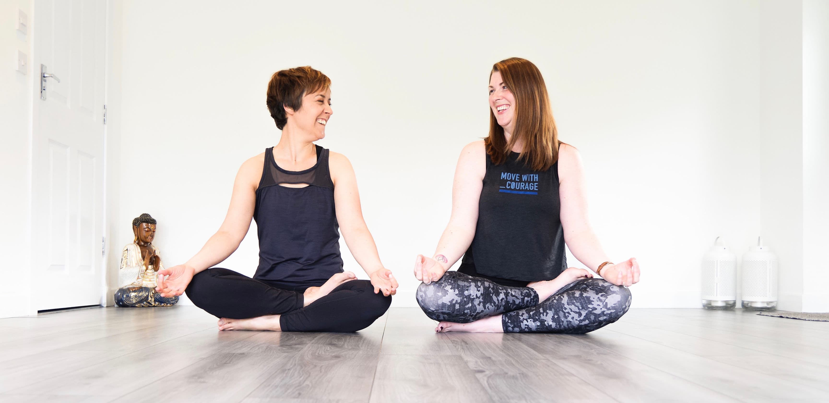 Yoga instructors at Sonshine Hollistic in Livingston, West Lothian